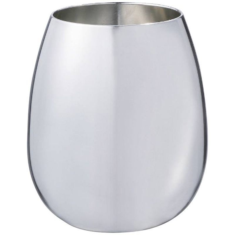 大阪錫器　錫製タンブラー４２０ｍｌ　冷香　磨　(1100028629)