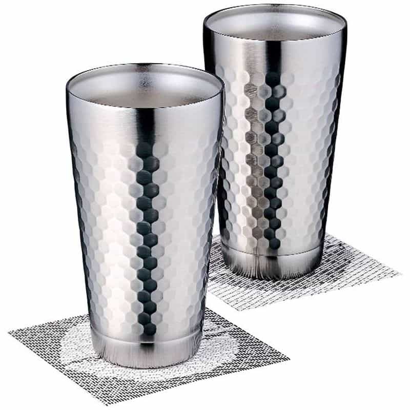 山勝美濃陶苑　２層タンブラーペア３５０ｍｌ（コースター付）　(1100028632)