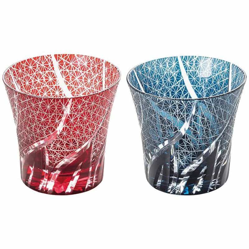 apide　手づくり切子タンブラー２客セット　(1100028641)