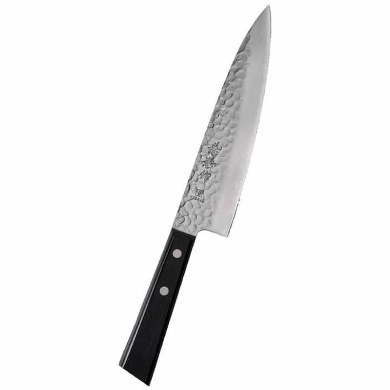 ヤクセル　ＶＧ１０鎚目クラド　シェフナイフ　(1100028727)