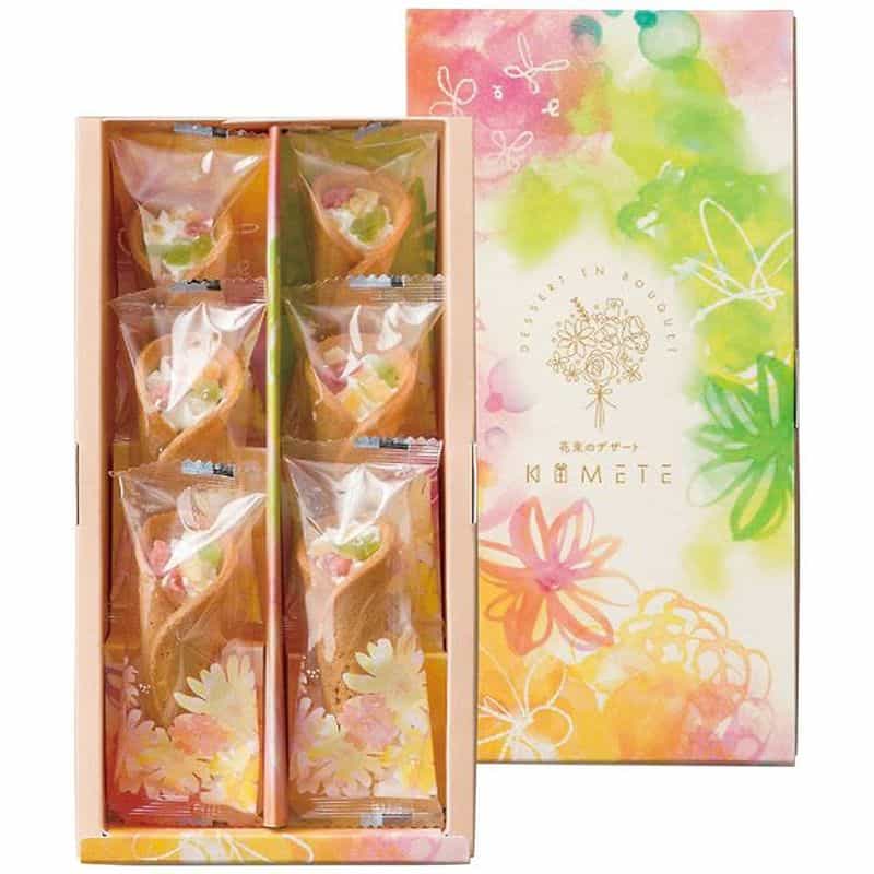 京寿楽庵　花束のデザート６個入　(1100028765)