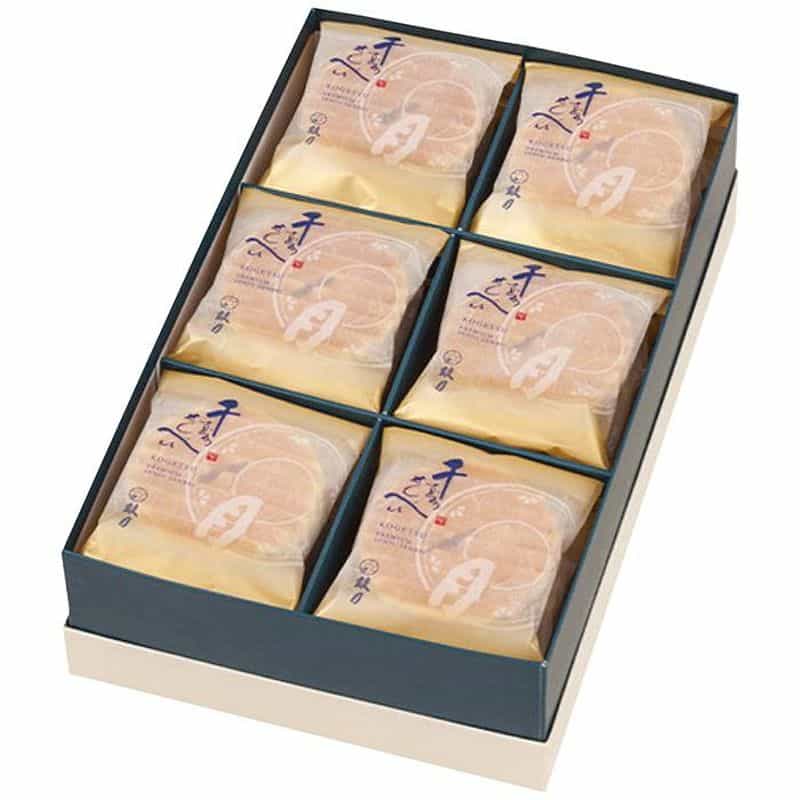 鼓月　プレミアム千寿せんべい２４枚入　(1100028790)