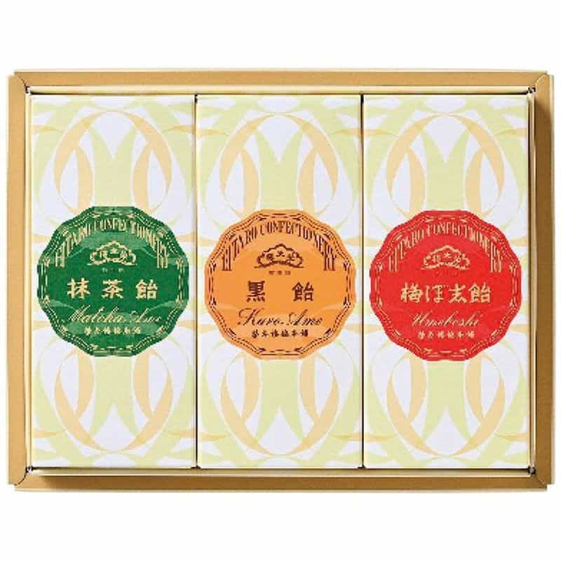 榮太樓総本舗　榮太樓　飴紙箱３本入　(1100028792)