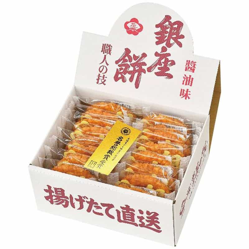 京寿楽庵　銀座餅醤油味　１６枚入　(1100028807)