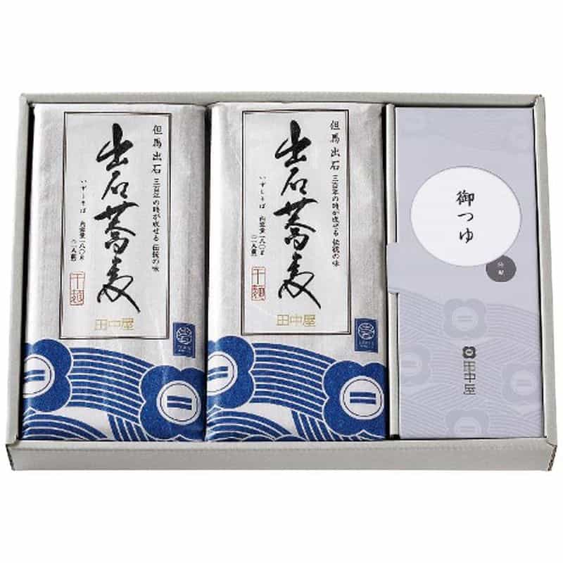 田中屋食品　出石そば乾麺８人前つゆ付き　ＳＴ　２２４　(1100028912)