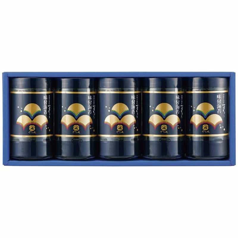 やま磯　初摘み味付海苔セット　ＹＡ５本詰　(1100028924)