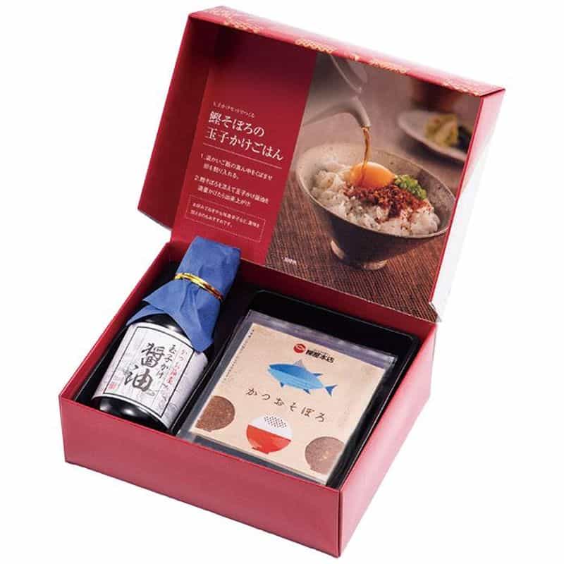 柳屋本店　玉子かけ醤油と鰹そぼろセット　ＥＯＲ　１０　(1100028933)