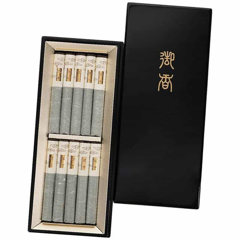 日本香堂　瑞雲　塗箱短寸１０把セット　(1100028967)