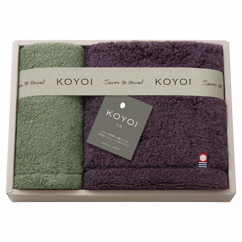 ＫＯＹＯＩ〈今宵〉 日本製 今治・泉州タオルセット　(1100028968)
