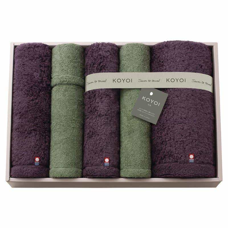 ＫＯＹＯＩ〈今宵〉 日本製 今治・泉州タオルセット　(1100028973)