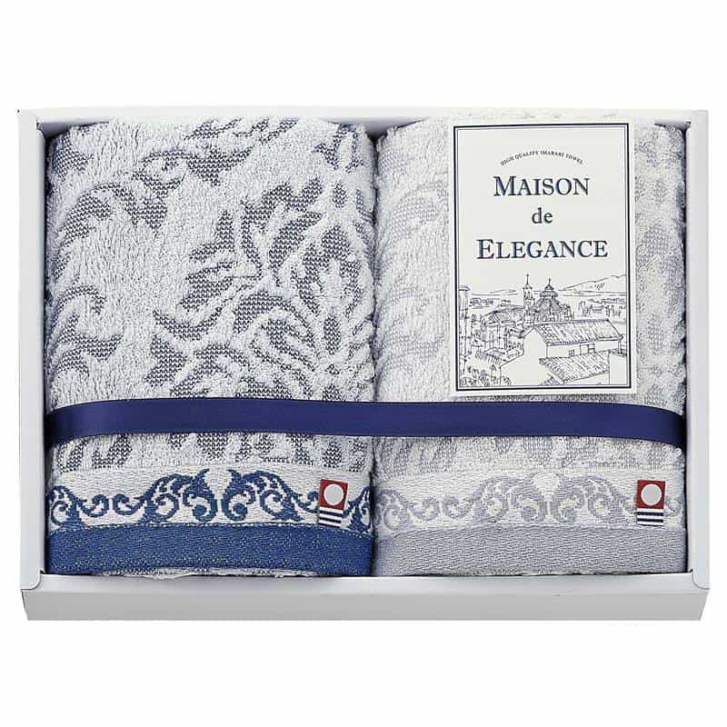 メゾン ド エレガンス フェイスタオル２Ｐ　(1100028984)