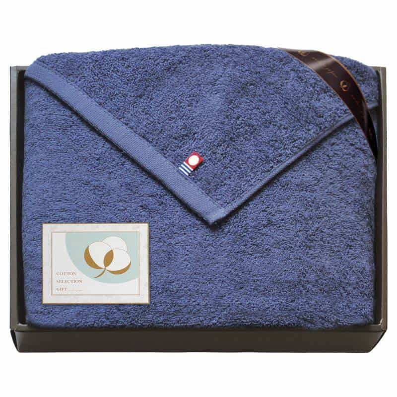 今治 コットンセレクション ミニバスタオル　ネイビー　(1100029003)