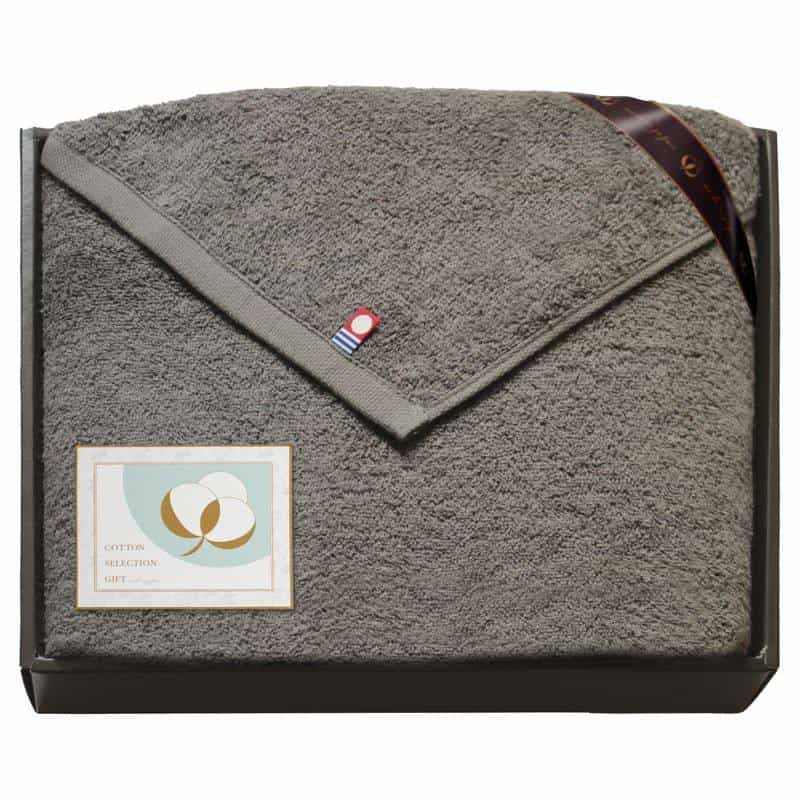 今治 コットンセレクション ミニバスタオル　グレージュ　(1100029005)