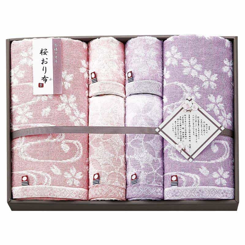 桜おり布 タオルセット　(1100029019)