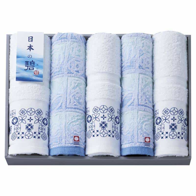 日本の碧（あお） タオルセット　(1100029044)