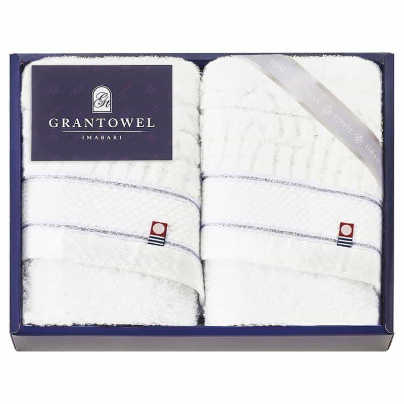 グランタオル今治 ホテルタイプフェイスタオル２Ｐ　(1100029112)