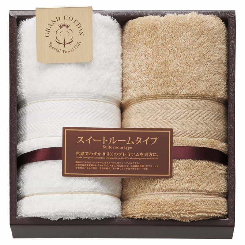 グランコットン ロングフェイスタオル２Ｐ　(1100029153)
