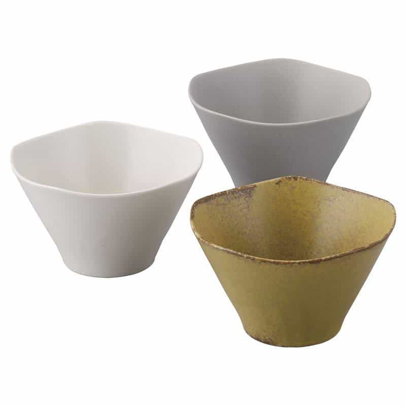 和の美 波型ボウル３個組　(1100029201)