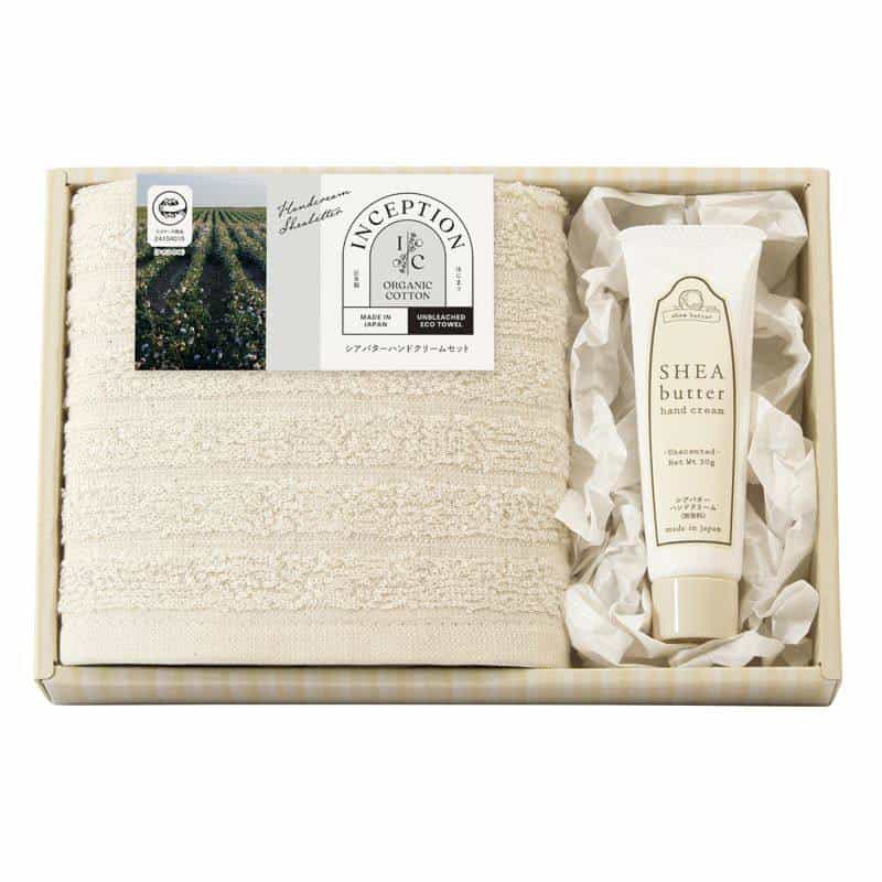 インセプション ハンドクリーム＆オーガニックタオルセット　(1100029223)