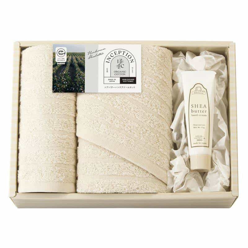 インセプション ハンドクリーム＆オーガニックタオルセット　(1100029225)
