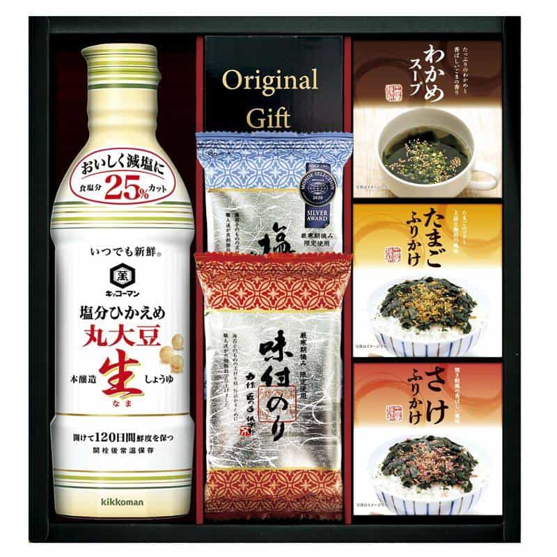 キッコーマン塩分ひかえめ生しょうゆ＆バラエティギフト　(1100029270)