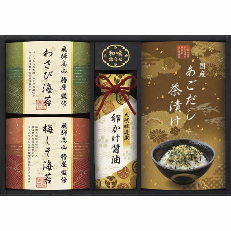 飛騨高山「椿屋」監修 特選海苔＆和味詰合せ　(1100029283)