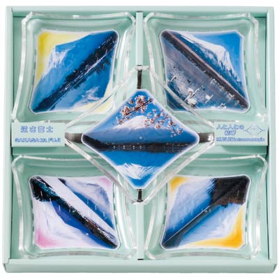 富士フリー皿｢結｣5点セット　(1100009563)