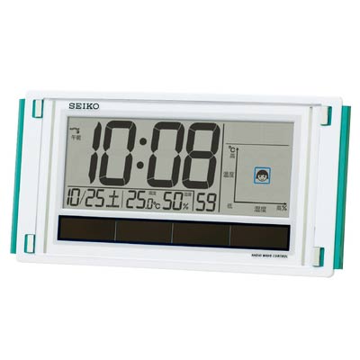 セイコー　ソーラー電源電波デジタル時計　(1100009567)