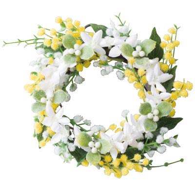 ディアフラワーズ　フローラルリース　レモンの花と棘　(1100009911)