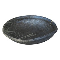 信楽焼 黒釉 盛鉢