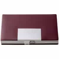 メタルコードバン名刺入れ