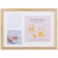 手形足形木製フォトフレーム（ナチュラル）