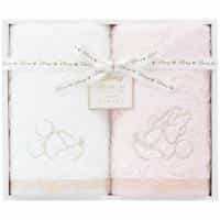 フェイスタオル２枚セット