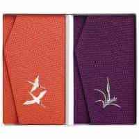 丹後ちりめん　慶弔金封ふくさ２枚セット