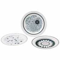 アンティコフラワー　トリオケーキプレート