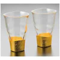 貫入タンブラーグラス２客セット