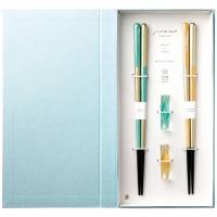 ブックケース　ヴェール　箸置付ペア箸セット