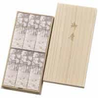 宇野千代のお線香　新・淡墨の桜　桐箱６箱セット