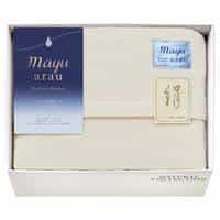 ｍａｙｕあらう 洗えるシルク混毛布（毛羽部分）