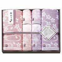 桜おり布 タオルセット