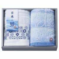 日本の碧（あお） フェイスタオル２Ｐ