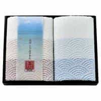 泉州さざ波 フェイスタオル２Ｐ