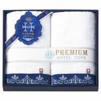 今治 プレミアムホテル仕様 フェイスタオル２Ｐ