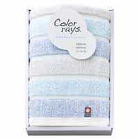 カラーレイズ フェイスタオル