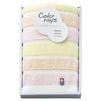 カラーレイズ フェイスタオル