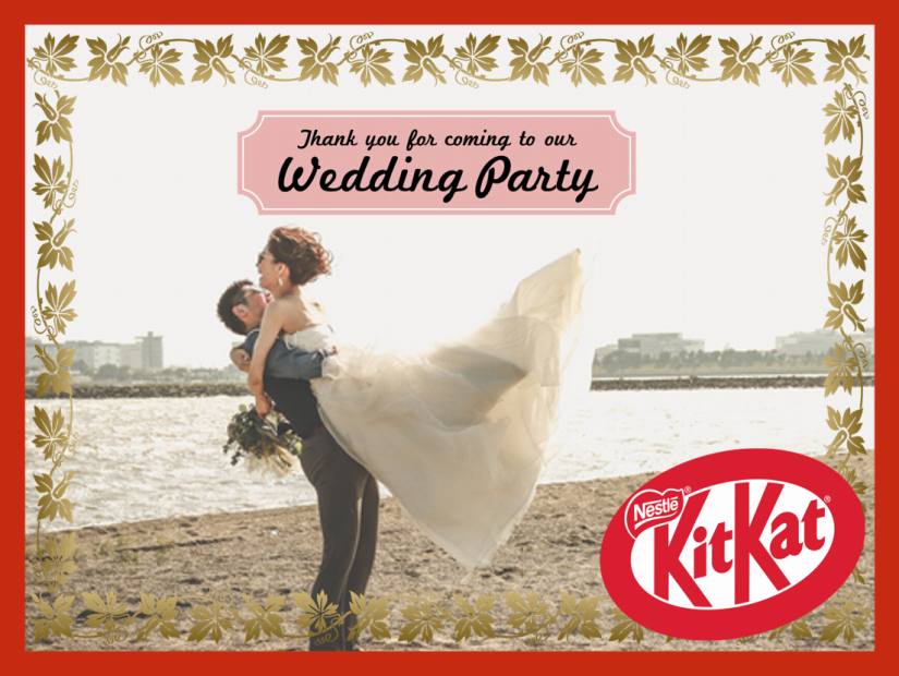 結婚式の引き出物のお菓子に​